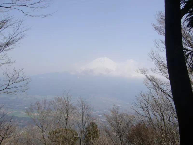 天使が岳からの富士山