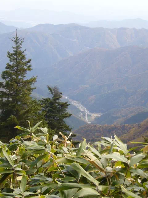 月川温泉方面 月川温泉方面