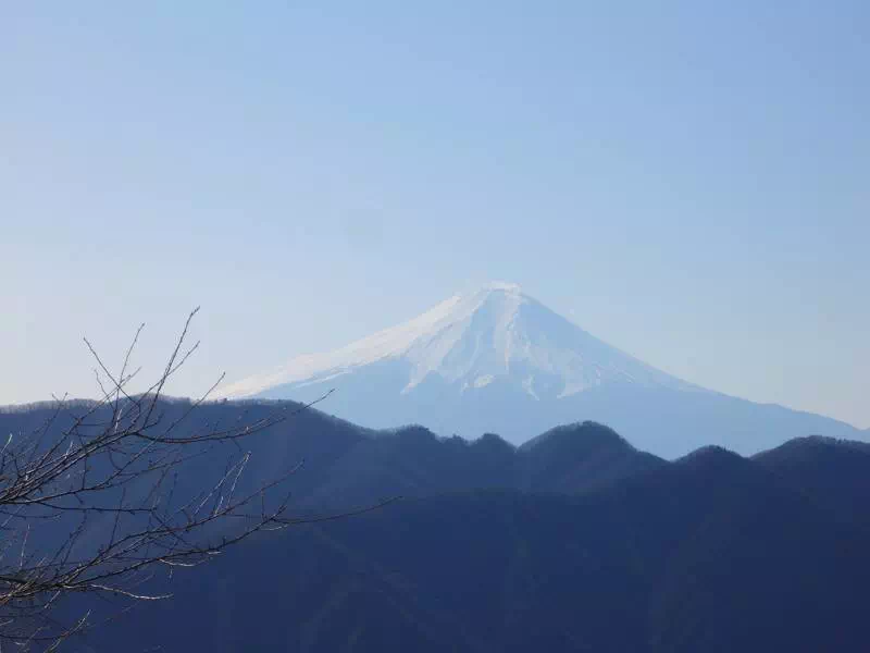 槇寄山からの富士山