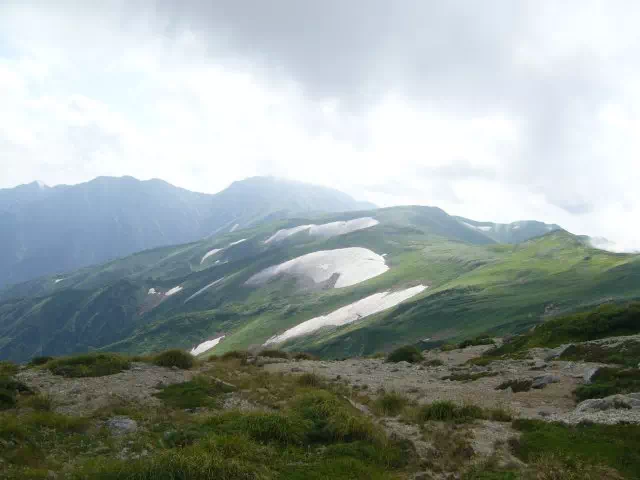 大日岳方面 大日岳方面