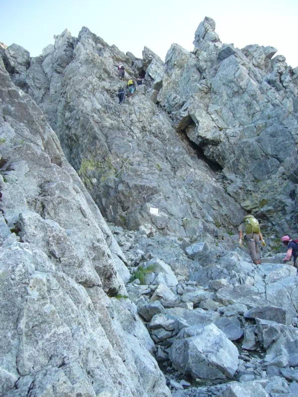 カニの縦バイ カニの縦バイ