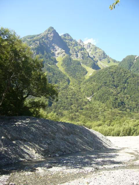 明神岳・前穂高岳 明神岳・前穂高岳
