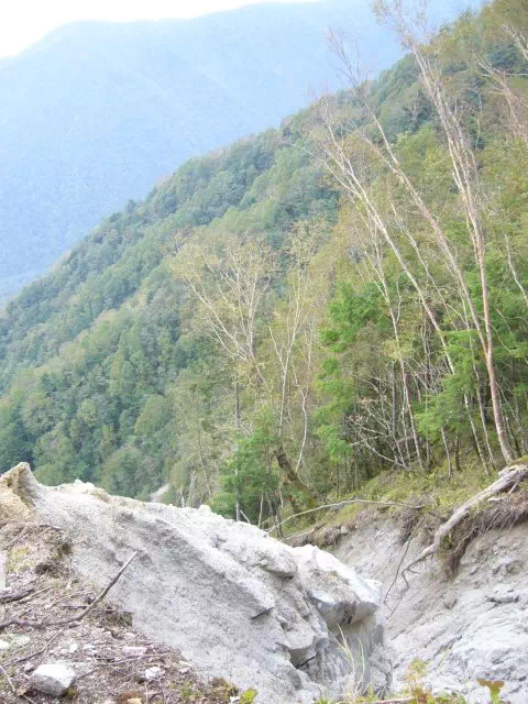 ガレ谷 ガレ谷