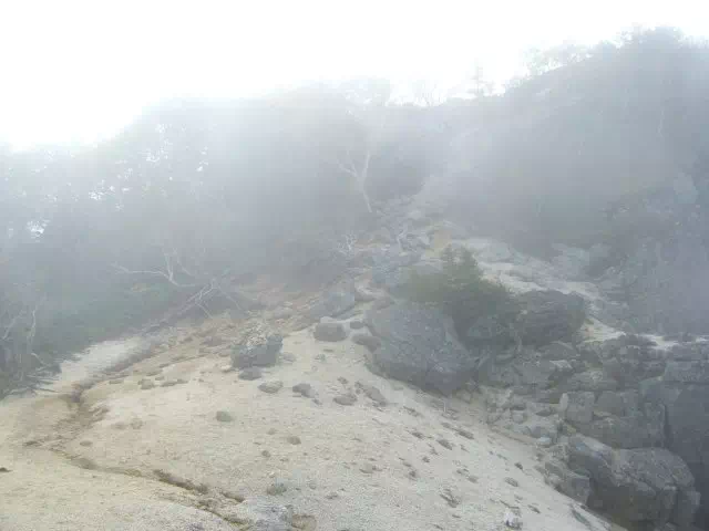 ザレ尾根 ザレ尾根