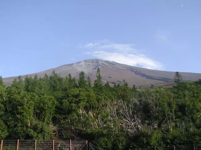 5合目からの富士山