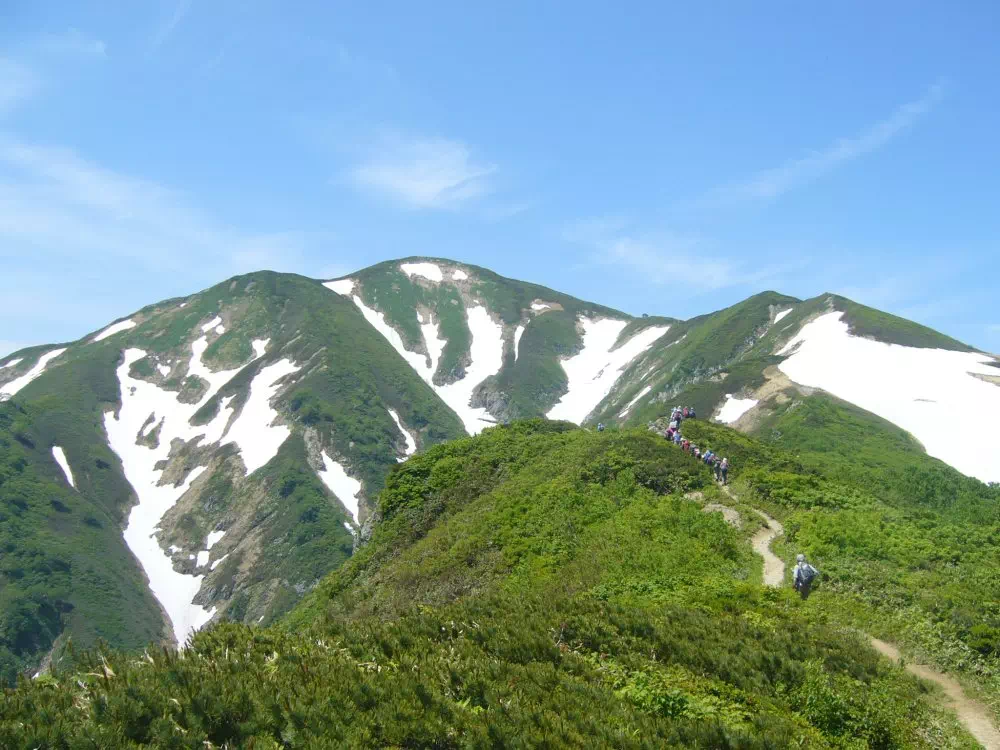 大朝日岳 大朝日岳