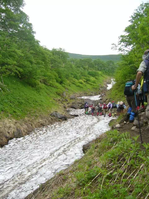 雪渓 雪渓
