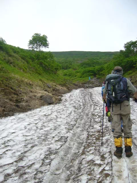 雪渓 雪渓
