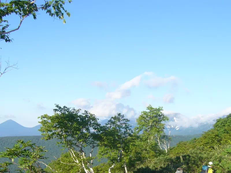 十勝岳方面 十勝岳方面