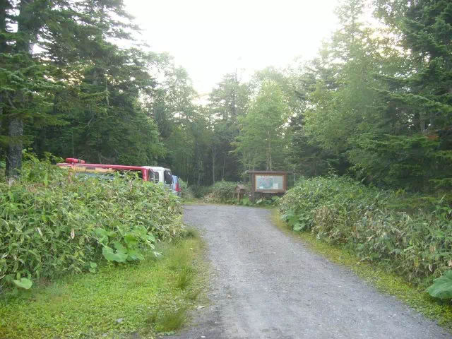 短縮登山口 短縮登山口