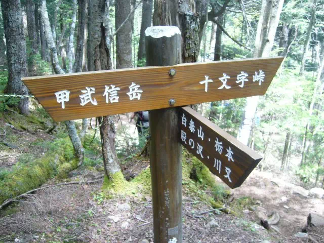 十文字分岐 十文字分岐