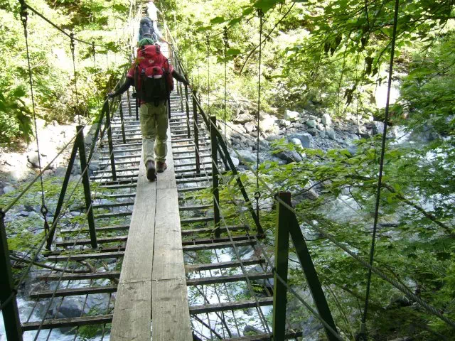 聖沢吊り橋 聖沢吊り橋