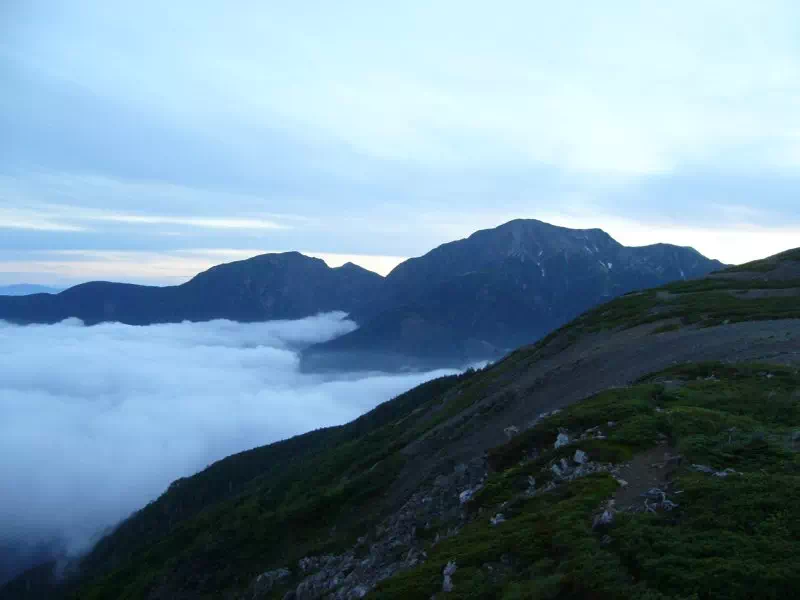 兎岳・聖岳 兎岳・聖岳