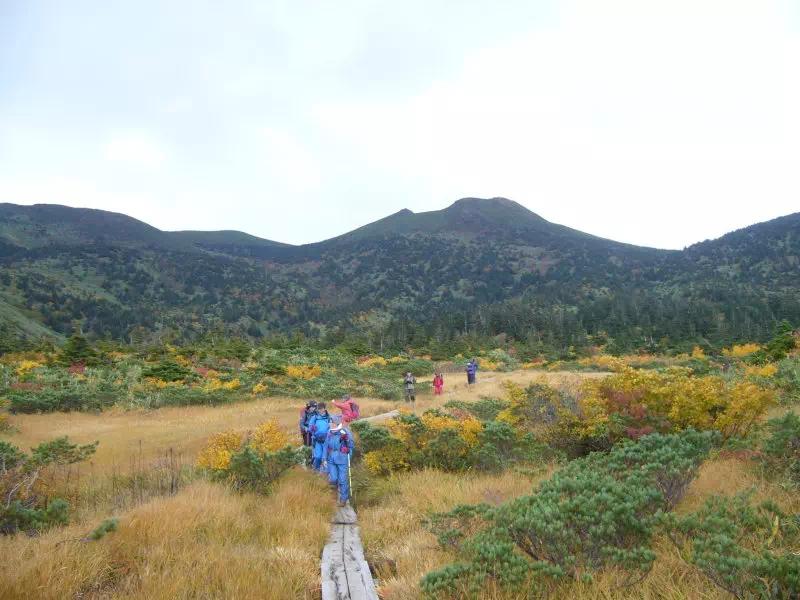 赤倉岳と井戸岳