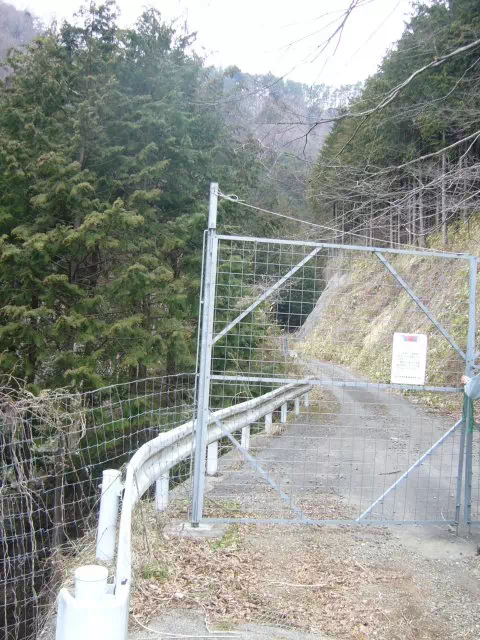 鹿除けゲート 鹿除けゲート