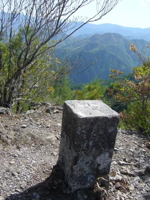 シラケ山山頂 シラケ山山頂