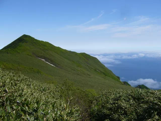 長官山を振り返る