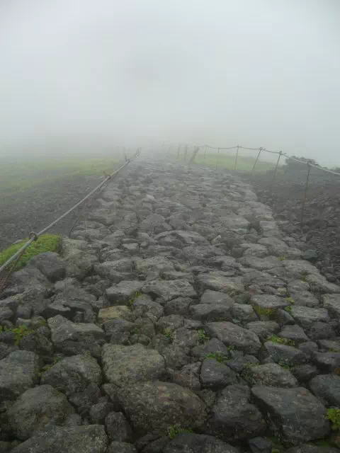 七合目 石畳登り