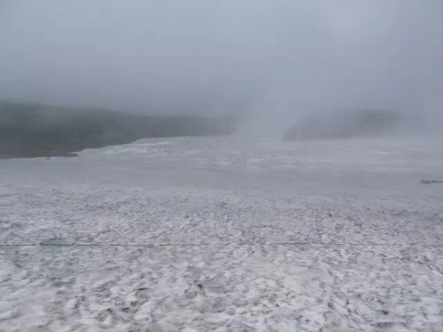 大雪渓 大雪渓