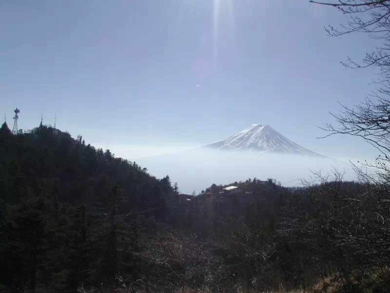 御巣鷹山からの富士山