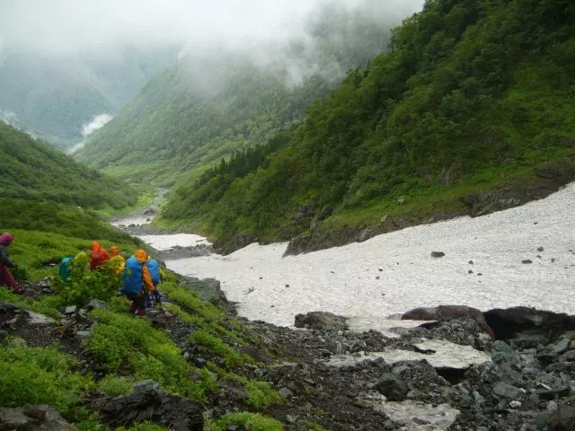 雪渓 雪渓