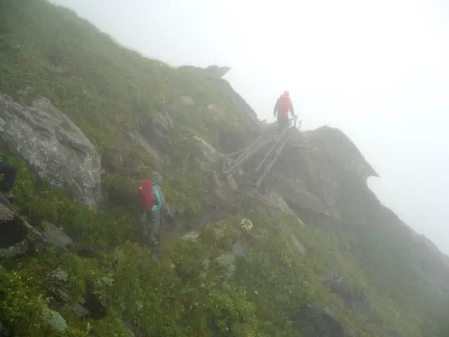 トラバース道 トラバース道