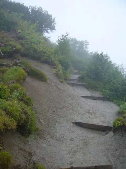 砂礫の道 砂礫の道