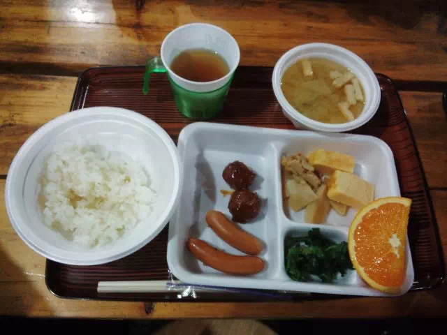 赤岳展望荘朝食 赤岳展望荘朝食