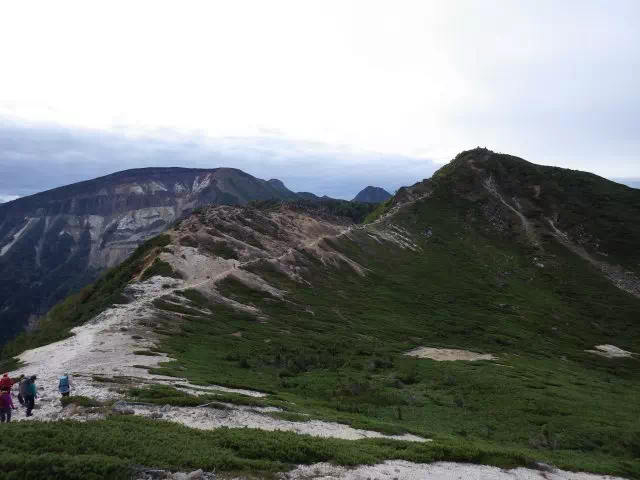 東天狗岳下り 東天狗岳下り