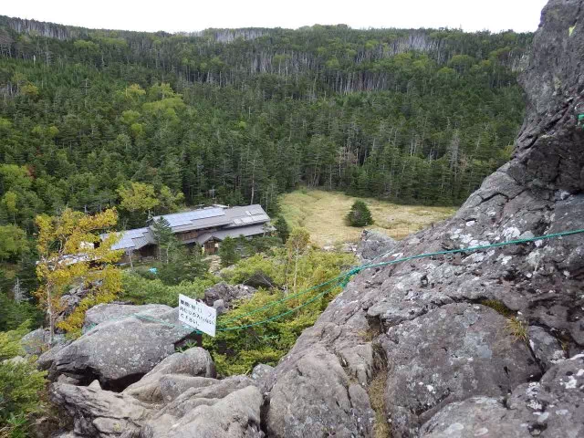 黒百合ヒュッテ上 黒百合ヒュッテ上