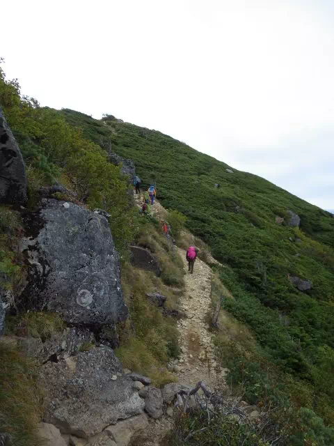 天狗岳登り 天狗岳登り