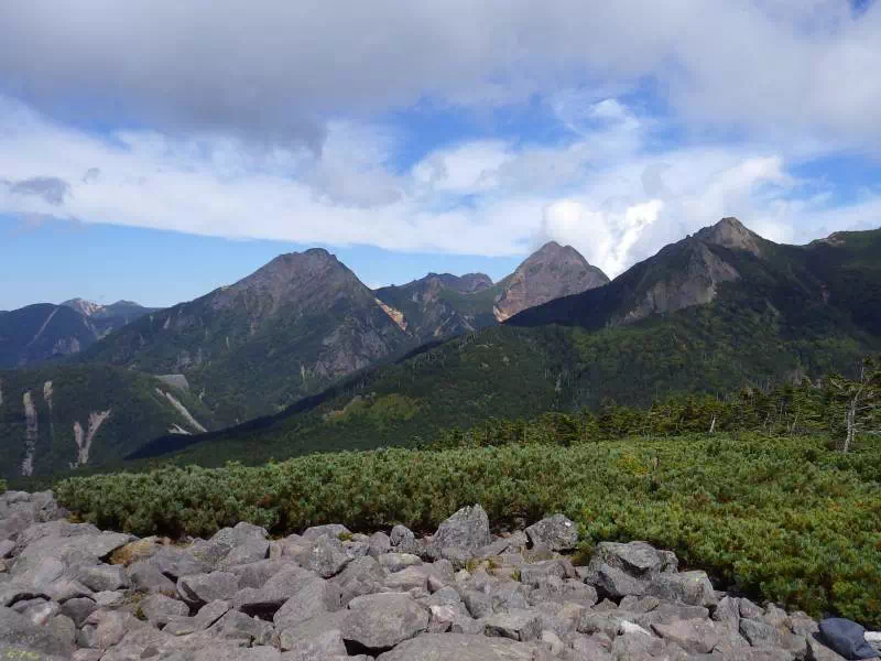 編笠山展望 編笠山展望