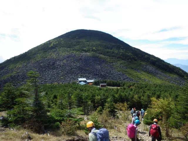 青年小屋近く 青年小屋近く