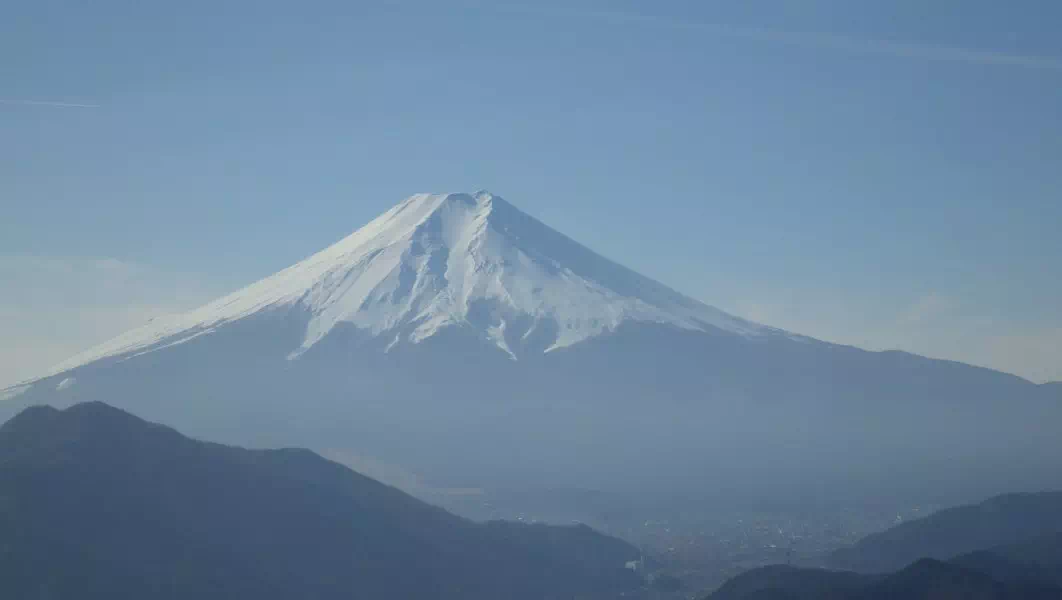 高川山からの富士山