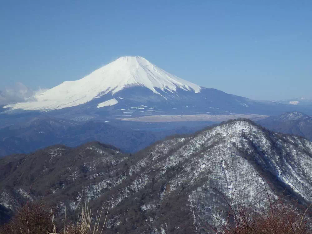蛭が岳からの富士山