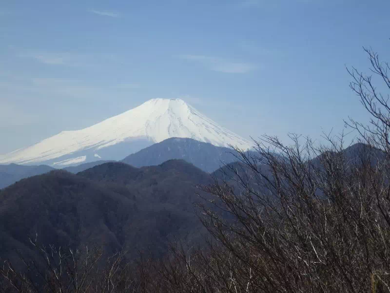 秋山峠からの富士山 秋山峠からの富士山