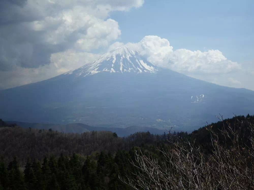 節刀ケ岳山頂からの富士山 節刀ケ岳山頂からの富士山