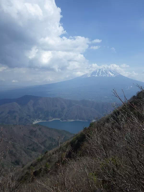鬼ケ岳手前からの富士山 鬼ケ岳手前からの富士山