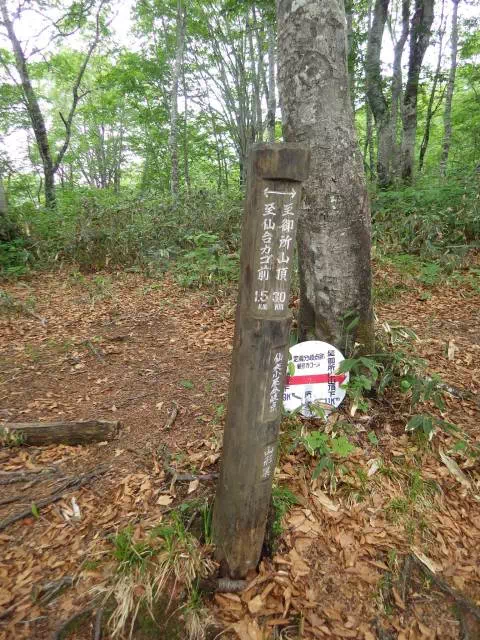 仙交小屋跡分岐 仙交小屋跡分岐