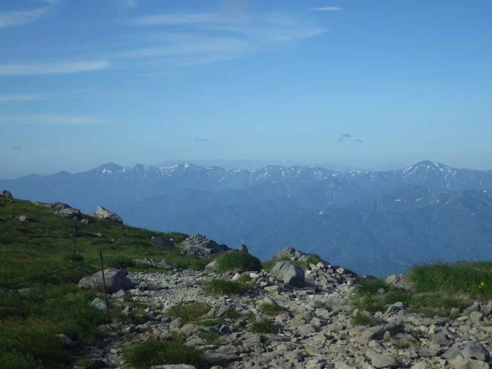朝日連峰 朝日連峰