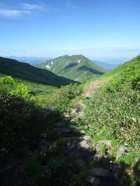 湯殿山方面 湯殿山方面