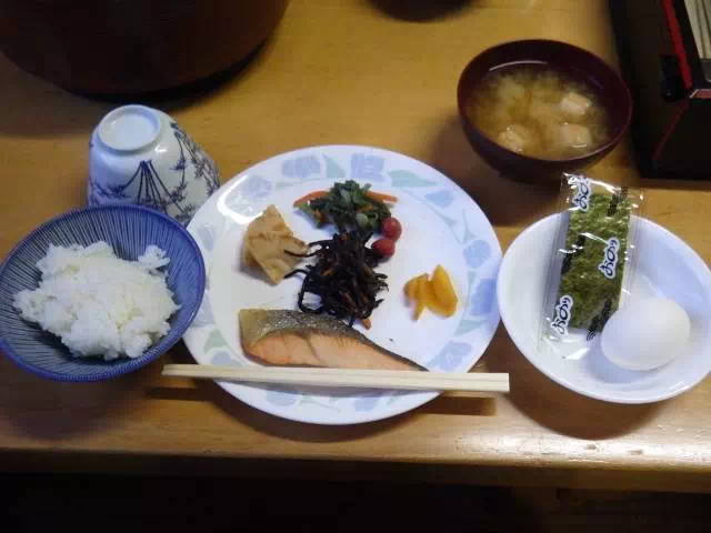 笠ヶ岳山荘朝食 笠ヶ岳山荘朝食