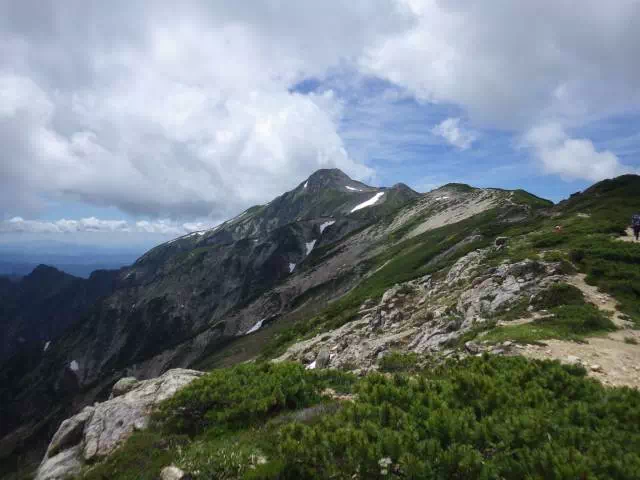 稜線歩き 稜線歩き