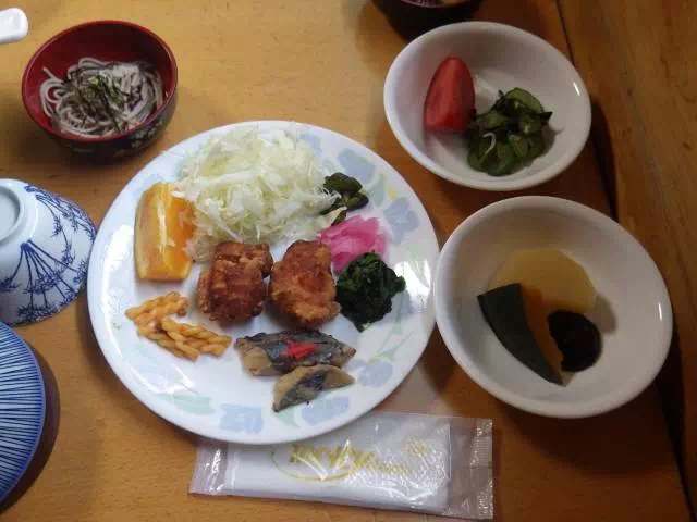 笠ヶ岳山荘夕食 笠ヶ岳山荘夕食