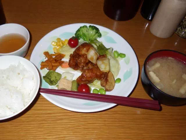 槍ヶ岳山荘夕食