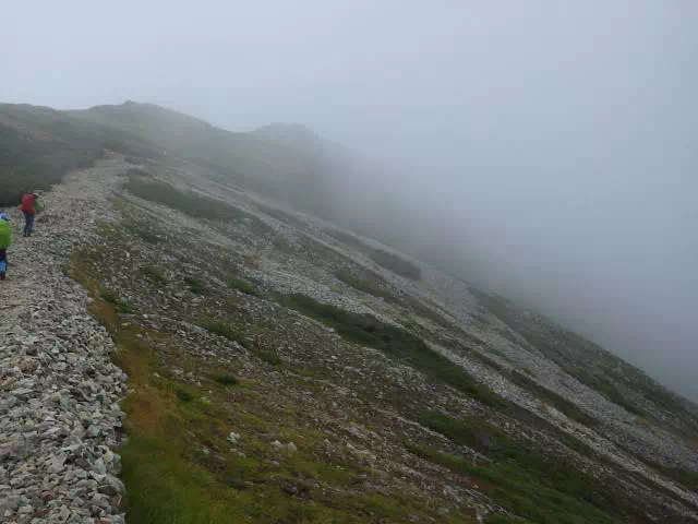 稜線歩き 稜線歩き