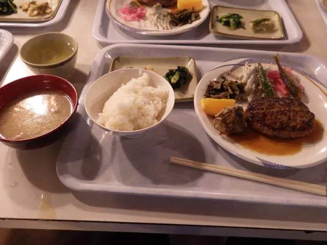白馬山荘夕食 白馬山荘夕食