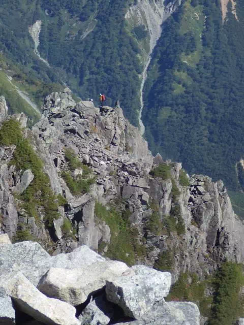 前穂高岳3峰 前穂高岳3峰