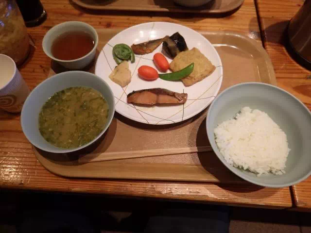 室堂夕食 室堂夕食