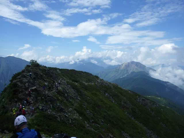 岩稜歩き 岩稜歩き